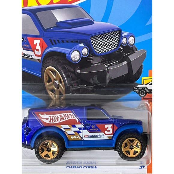 Hot Wheels 2024 Power Panel HW Hot Trucks Blue 1:64 Diecast Car NOC - Picture 5 of 9
